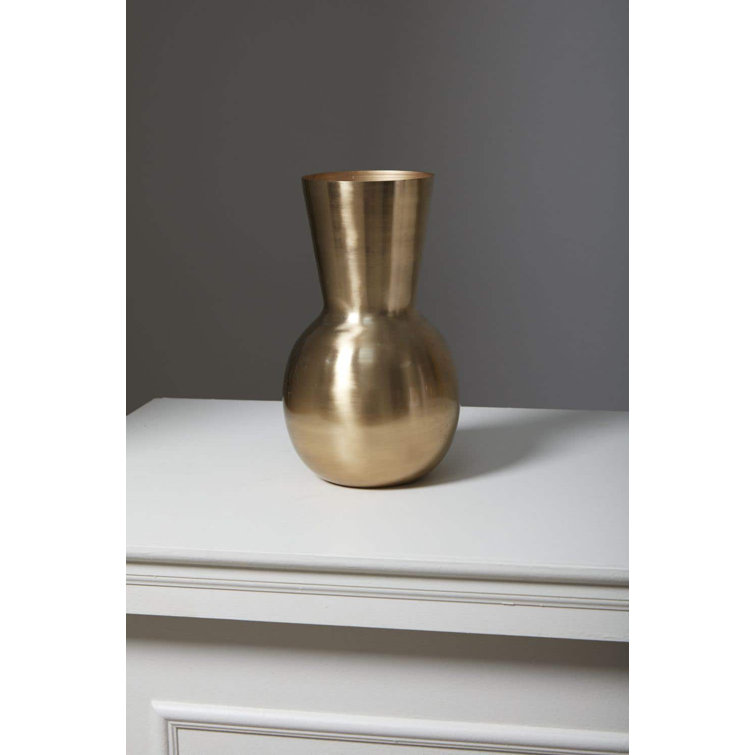 Corla Handmade Metal Table Vase AllModern